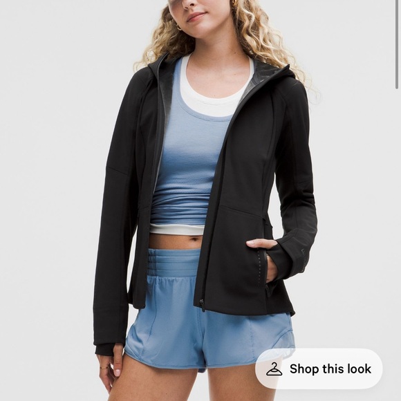 lululemon Cross Chill Performance Jacket in Black - Picture 4 of 9